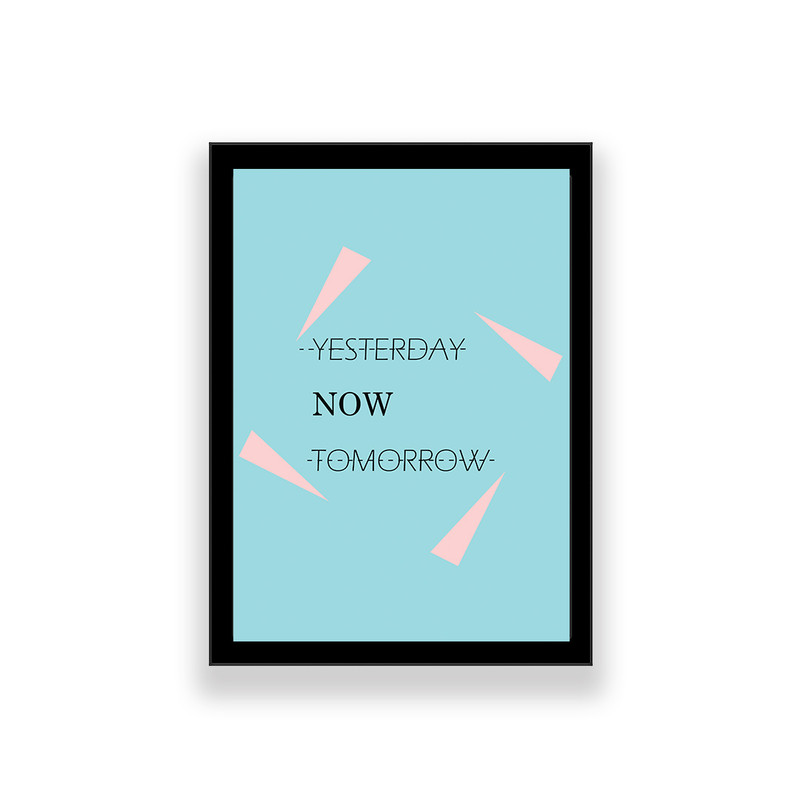 تابلو طرح انگیزشی | دنیای قاب