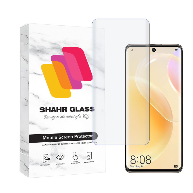 محافظ صفحه نمایش یووی شهر گلس مدل UVLIGHTSH مناسب برای گوشی موبایل هوآوی Nova 9 | کالا برتری