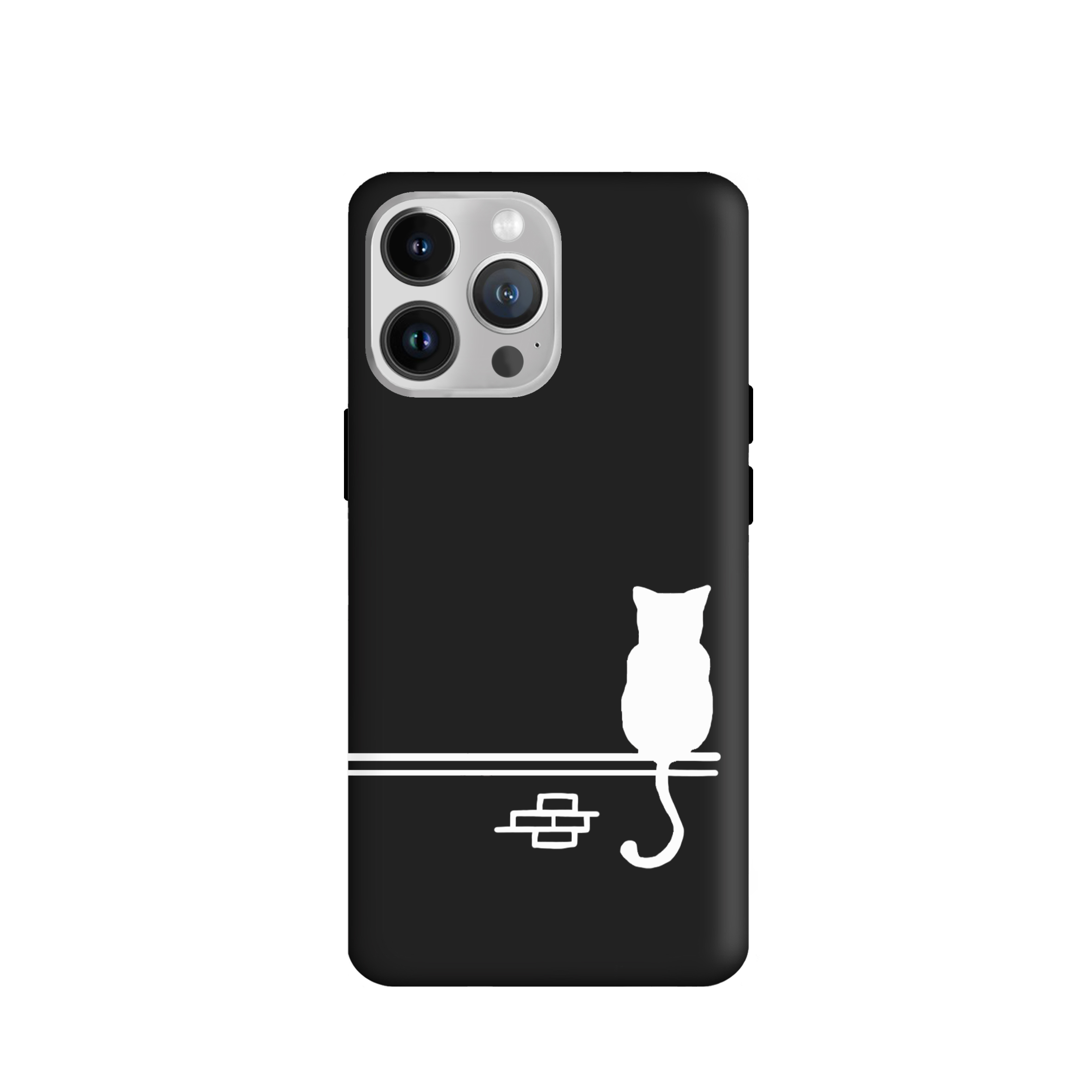 کاور طرح گربه مینیمال کد u4989 مناسب برای گوشی موبایل اپل iphone 13promax