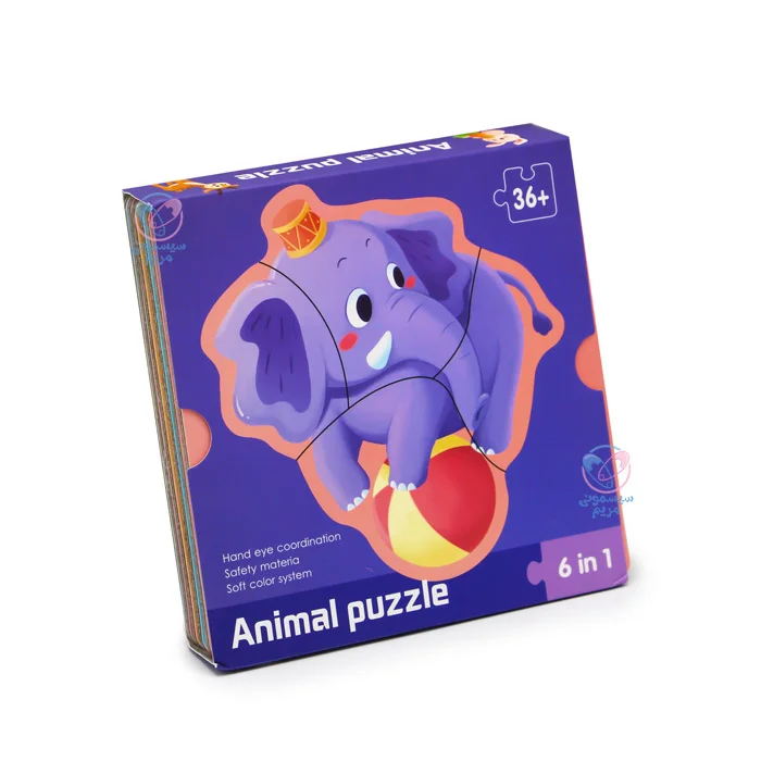 پازل چوبی کارتی