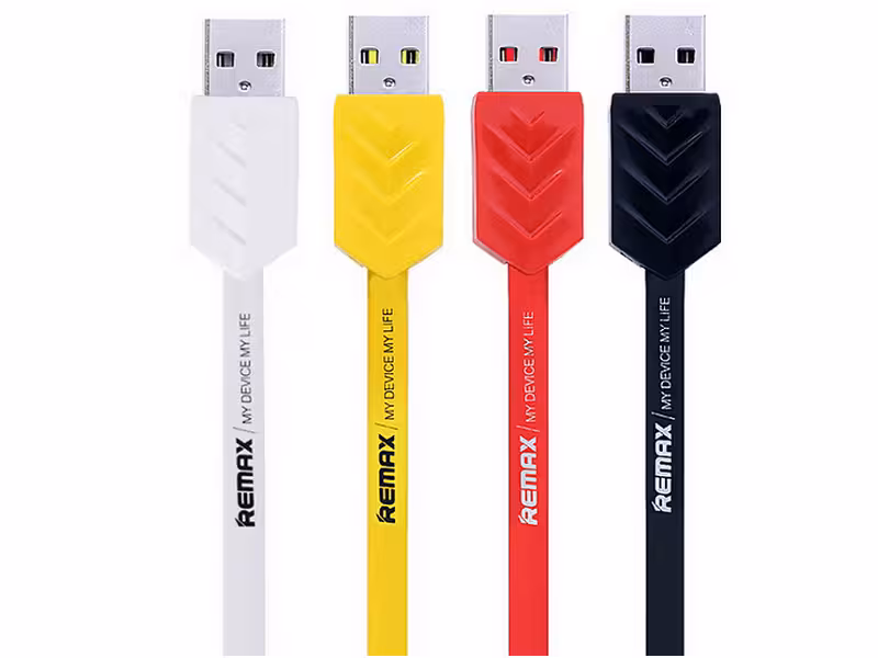 کابل تبديل USB به microUSB ريمکس مدل Fishbone