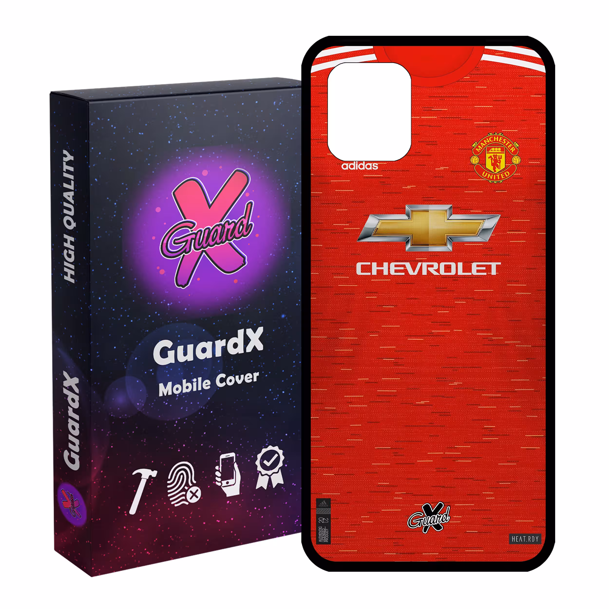 کاور گارد ایکس طرح Manchester United مدل Glass10248 مناسب برای گوشی موبایل سامسونگ Galaxy Note 10 Lite