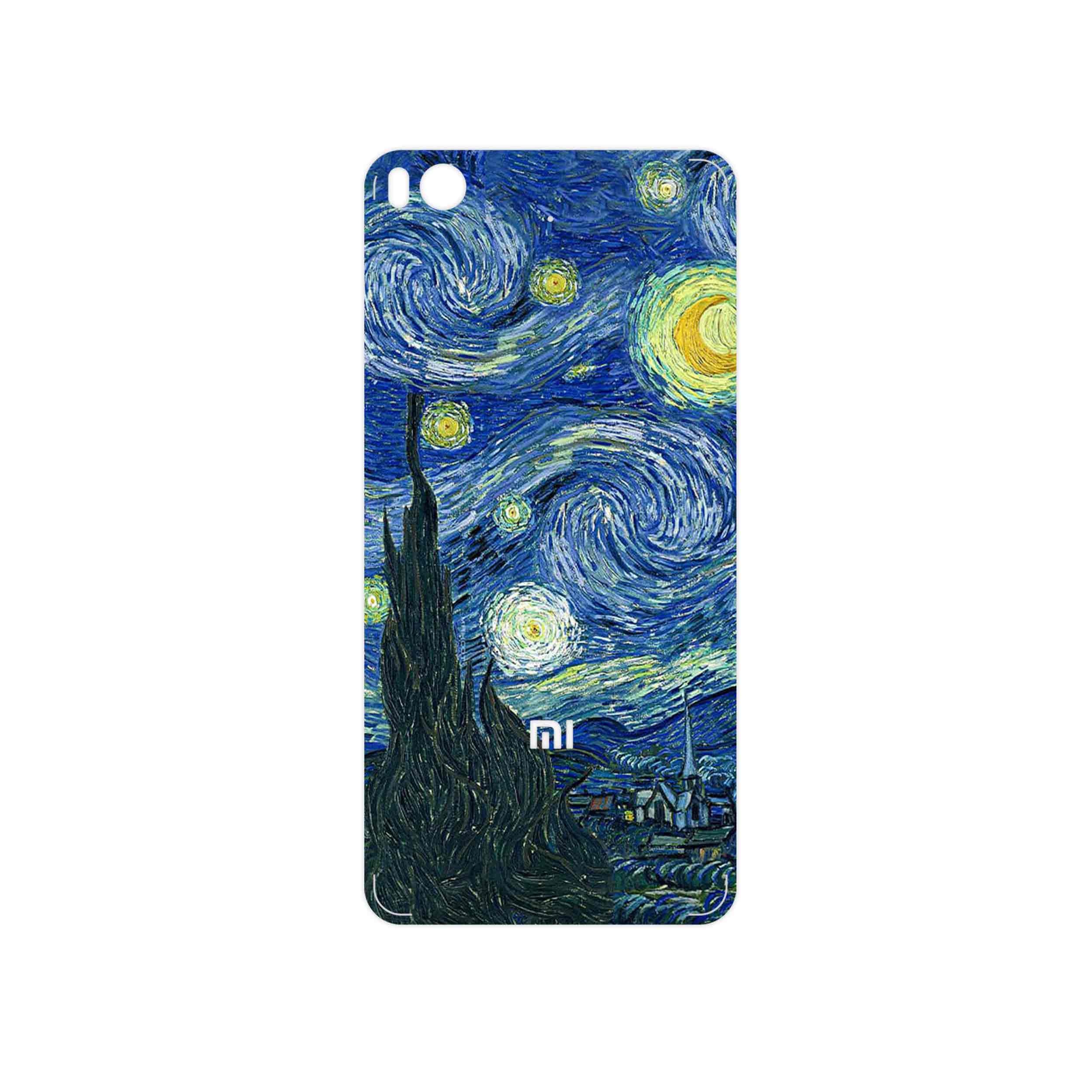 برچسب پوششی ماهوت مدل The Starry Night of van Gogh مناسب برای گوشی موبایل شیائومی Mi 5s
