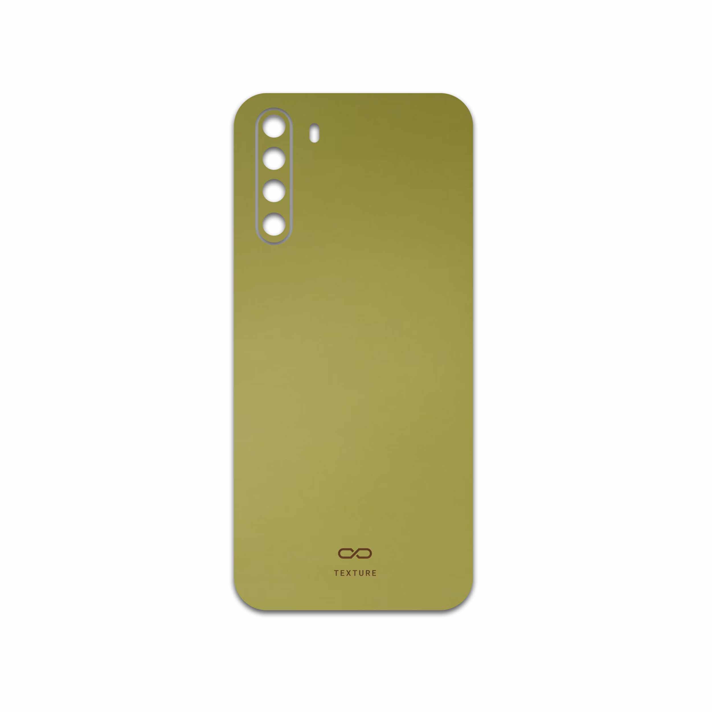 برچسب پوششی ماهوت مدل Matte-Gold مناسب برای گوشی موبایل جی پلاس X10