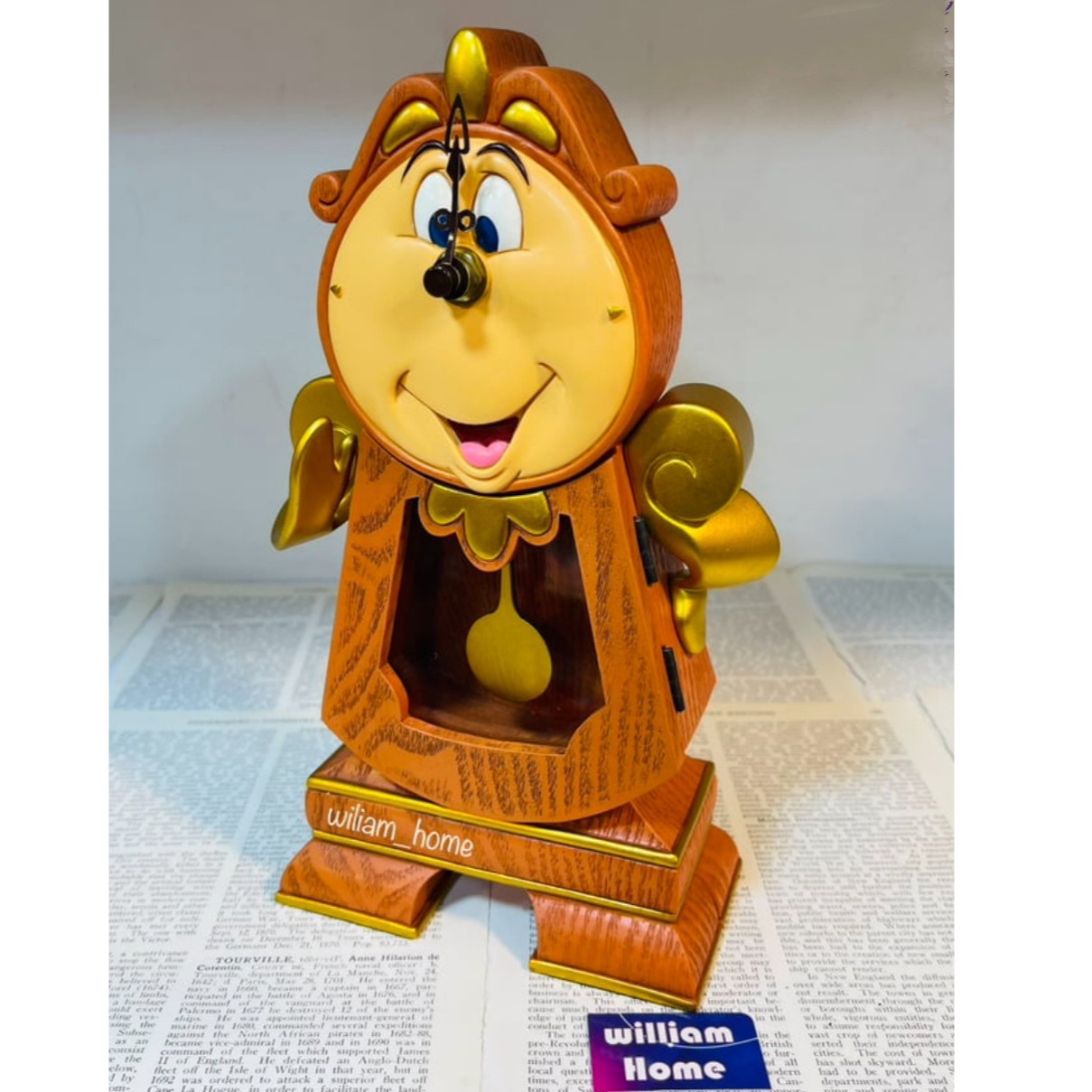 ساعت دیزنی کاکسورث بزرگ از مجموعه دیو دلبر (Cogsworth)