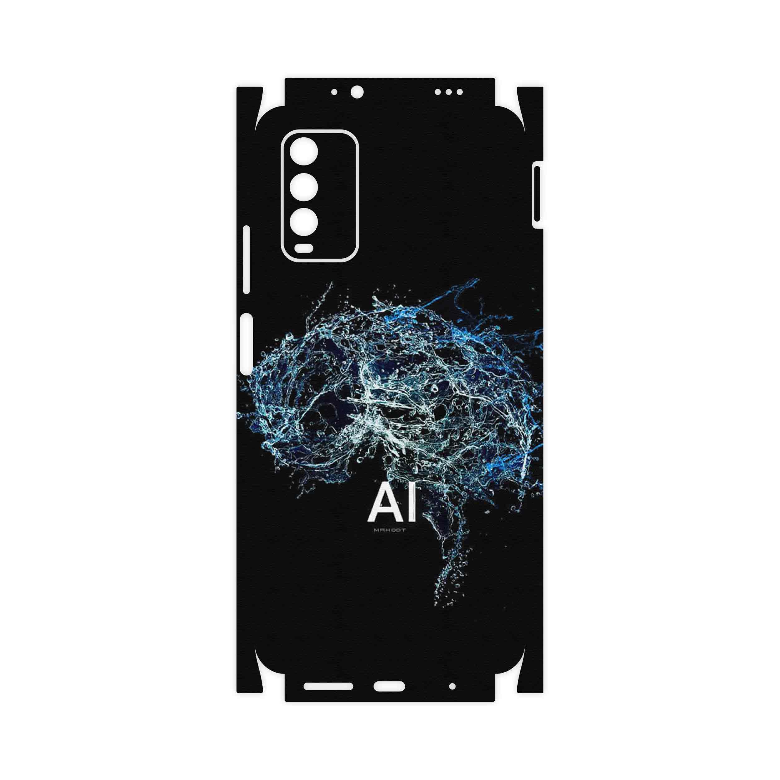 برچسب پوششی ماهوت مدل Artificial intelligence 2-FullSkin مناسب برای گوشی موبایل شیائومی Redmi Note 9 4G