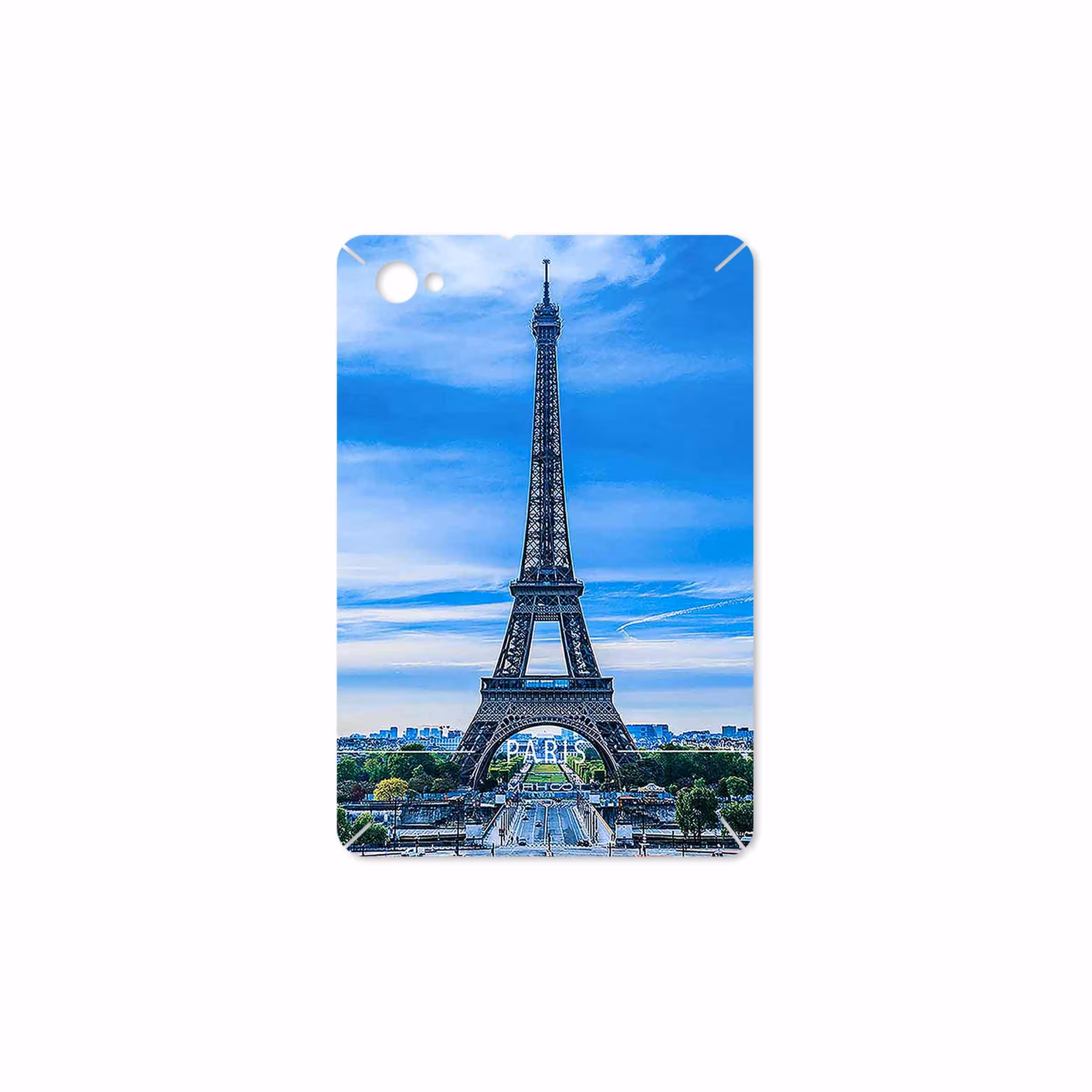 برچسب پوششی ماهوت مدل Paris City مناسب برای تبلت سامسونگ Galaxy Tab 7.7 2011 P6800