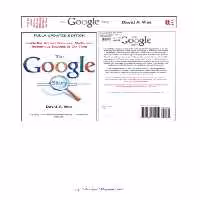 خرید و دانلود نسخه کامل کتاب The Google Story: Inside the Hottest Business, Media, and Technology Success of Our Time, 2nd Edition