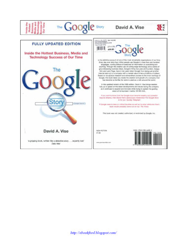 خرید و دانلود نسخه کامل کتاب The Google Story: Inside the Hottest Business, Media, and Technology Success of Our Time, 2nd Edition