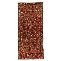 فرش دستبافت دو و نیم متری مدل نقشه بلوچ  کد 23.1259