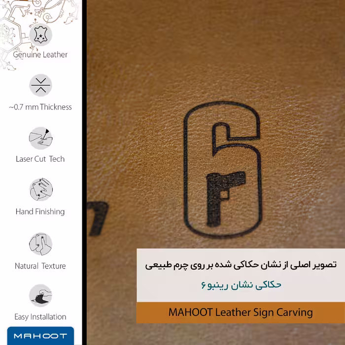 برچسب پوششی ماهوت مدل BFL-RNBW_SX مناسب برای گوشی موبایل سامسونگ Galaxy A03S