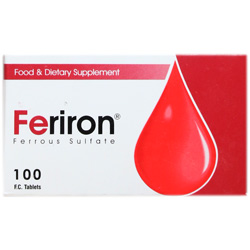 قرص فریرون فروس سولفات 100 عددی داروپخش