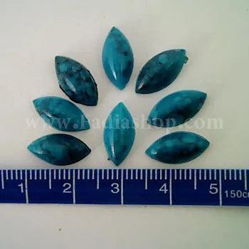 نگین چشمی 715 فیروزه ای