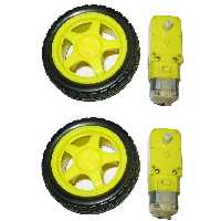 موتور گیربکس و چرخ مدل spidy بسته 2 عددی