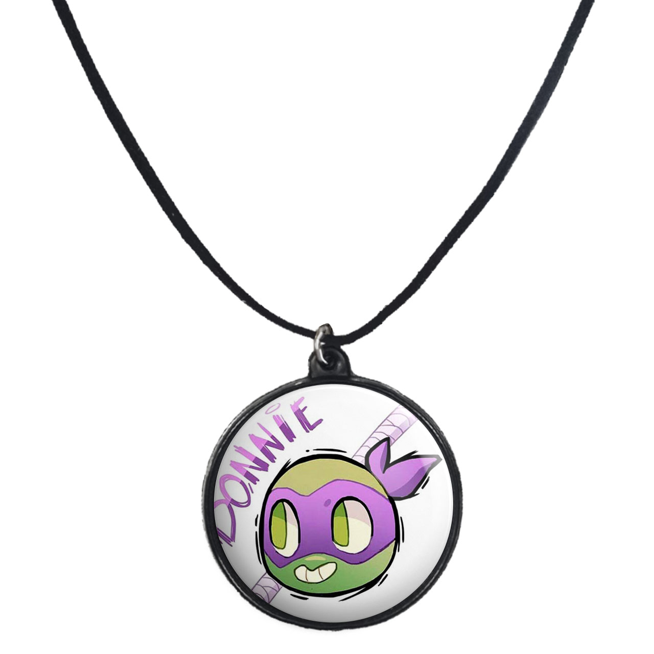 گردنبند پرمانه طرح لاکپشتهای نینجا کد pmb.9934مدل دو طرفه