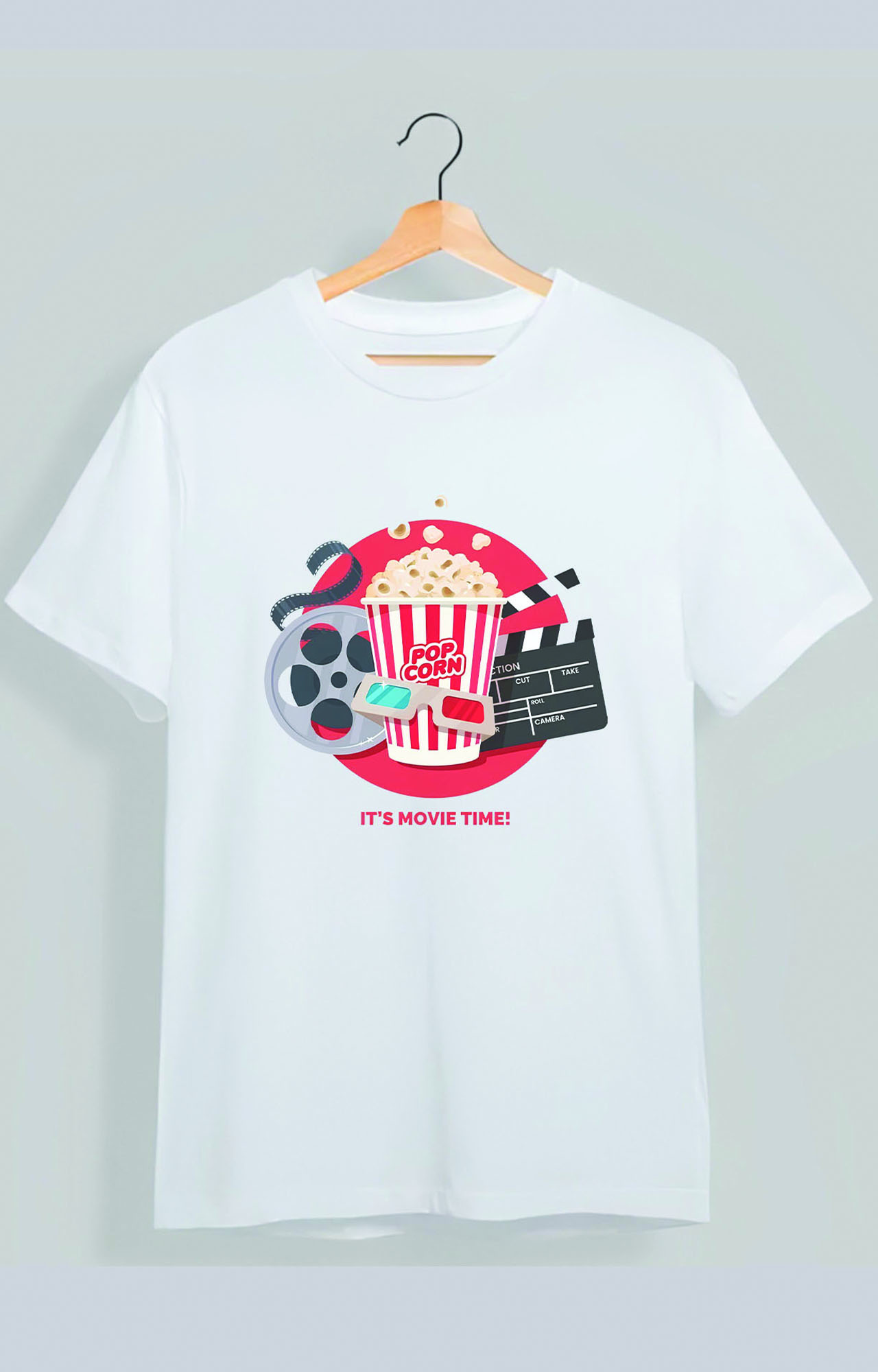تیشرت اسپان طرح سینما کد 88