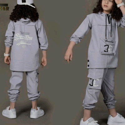 ست کتان بنگال اسپورت دخترانه وپسرانه مناسب3تا4سال