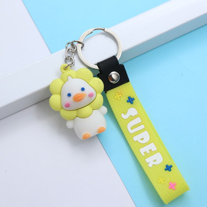 سرکلیدی سیلیکونی جوجه زرد 32774