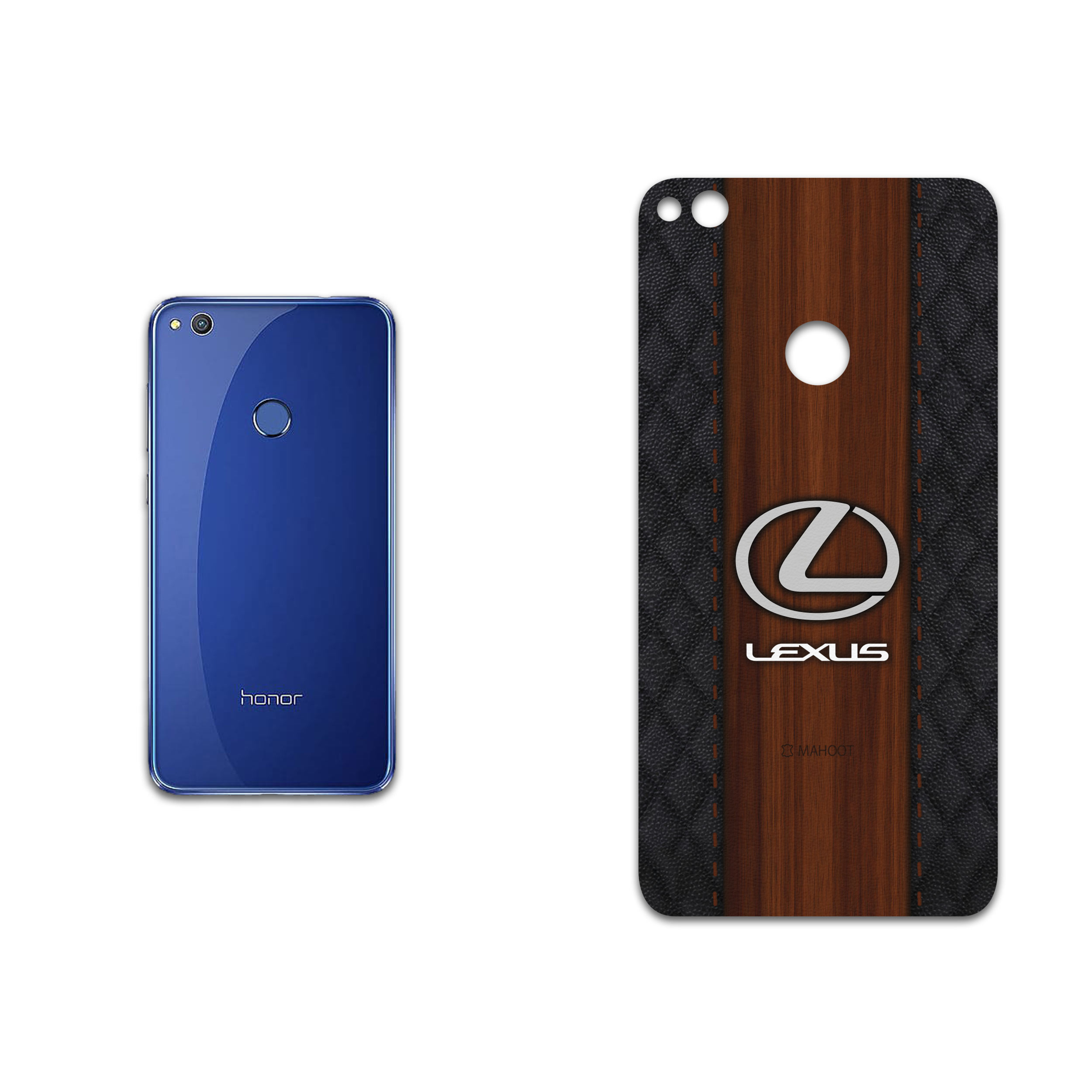 برچسب پوششی ماهوت مدل Lexus مناسب برای گوشی موبایل آنر 8 Lite