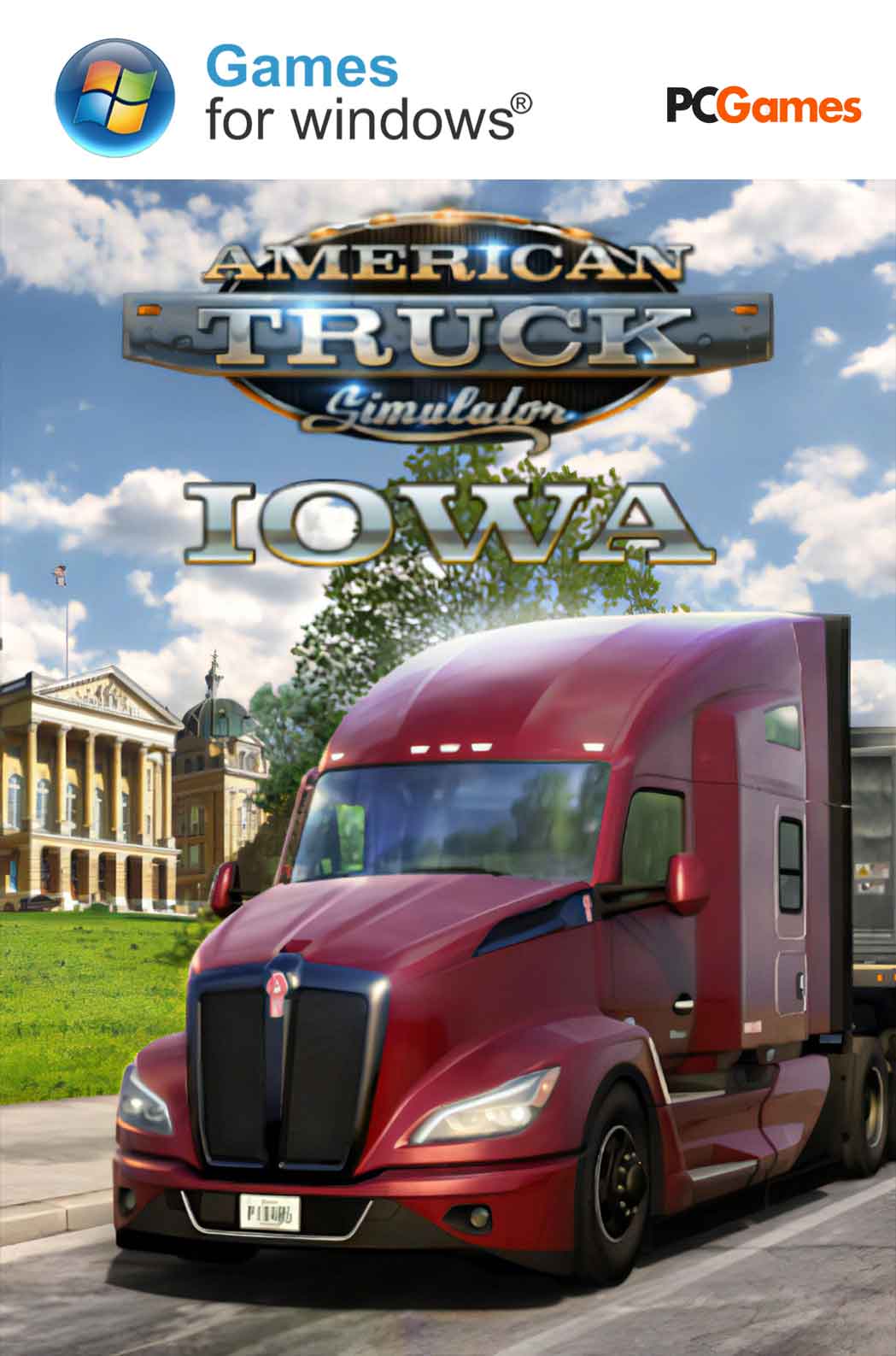 بازی کامپیوتر American truck simulator iowa (complete edition) شبیه ساز رانندگی کامیون در ایالات متحده