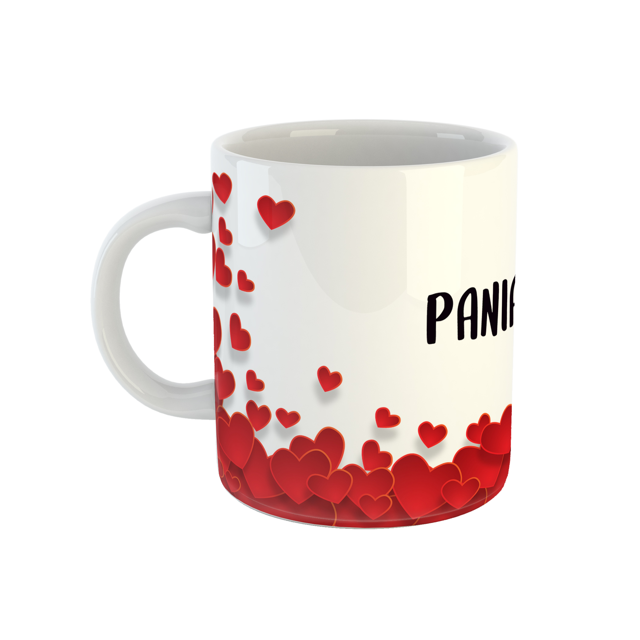 ماگ طرح قلب مدل پانیا