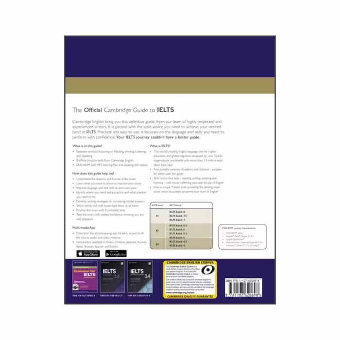 کتاب The Official Cambridge Guide to IELTS اثر Pauline Cullen انتشارات جنگل