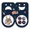 پیکسل خندالو مدل گیمر GAMER کد 38873888 مجموعه 2 عددی