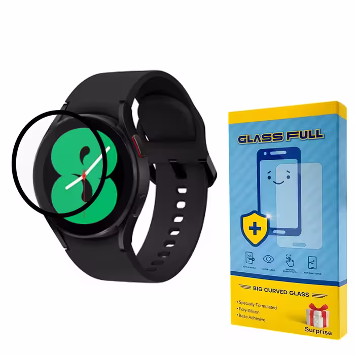 محافظ صفحه نمایش گلس فول مدل PMF مناسب برای ساعت هوشمند سامسونگ Galaxy Watch 4 40mm R860 / R870