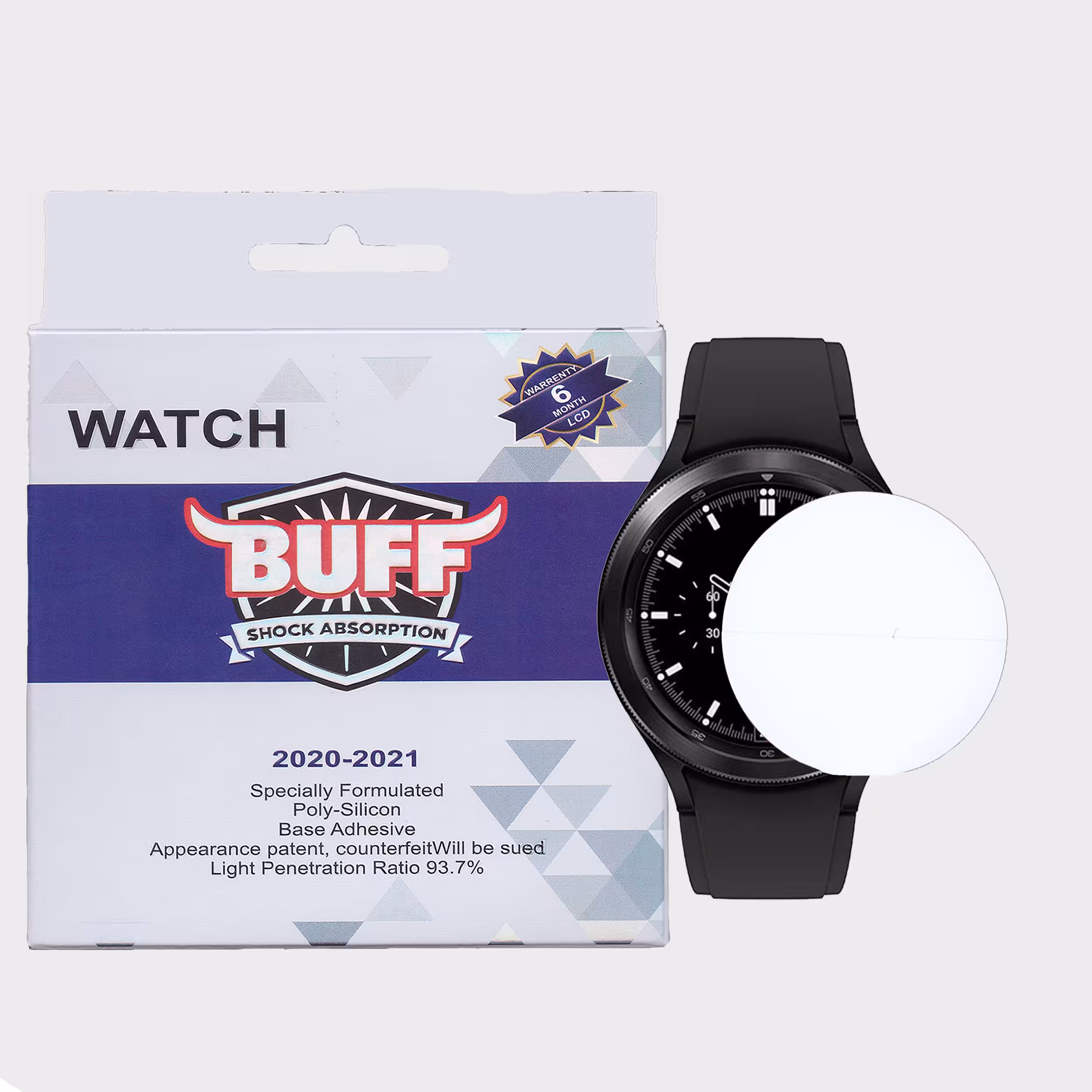 محافظ صفحه نمایش بوف مدل Hg01 مناسب برای ساعت هوشمند سامسونگ Watch 4 46mm
