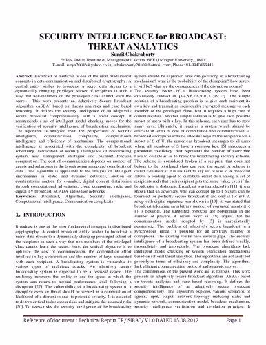 خرید و دانلود نسخه کامل کتاب Security Intelligence for Broadcast : Threat Analytics