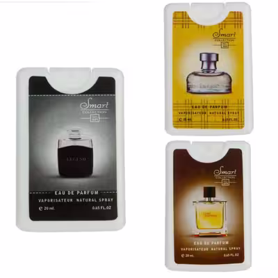 عطر جیبی مردانه اسمارت کالکشن مدل لجند ویکند تق هرمس کد 71 حجم 20 میلی لیتر بسته 3 عددی