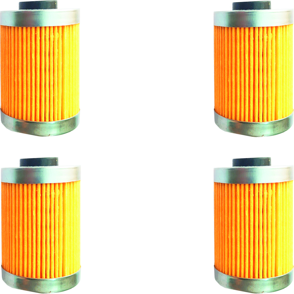 فیلتر روغن موتورسیکلت مهرو مدل MG2140KTM4 مناسب برای کی تی ام بسته 4 عددی