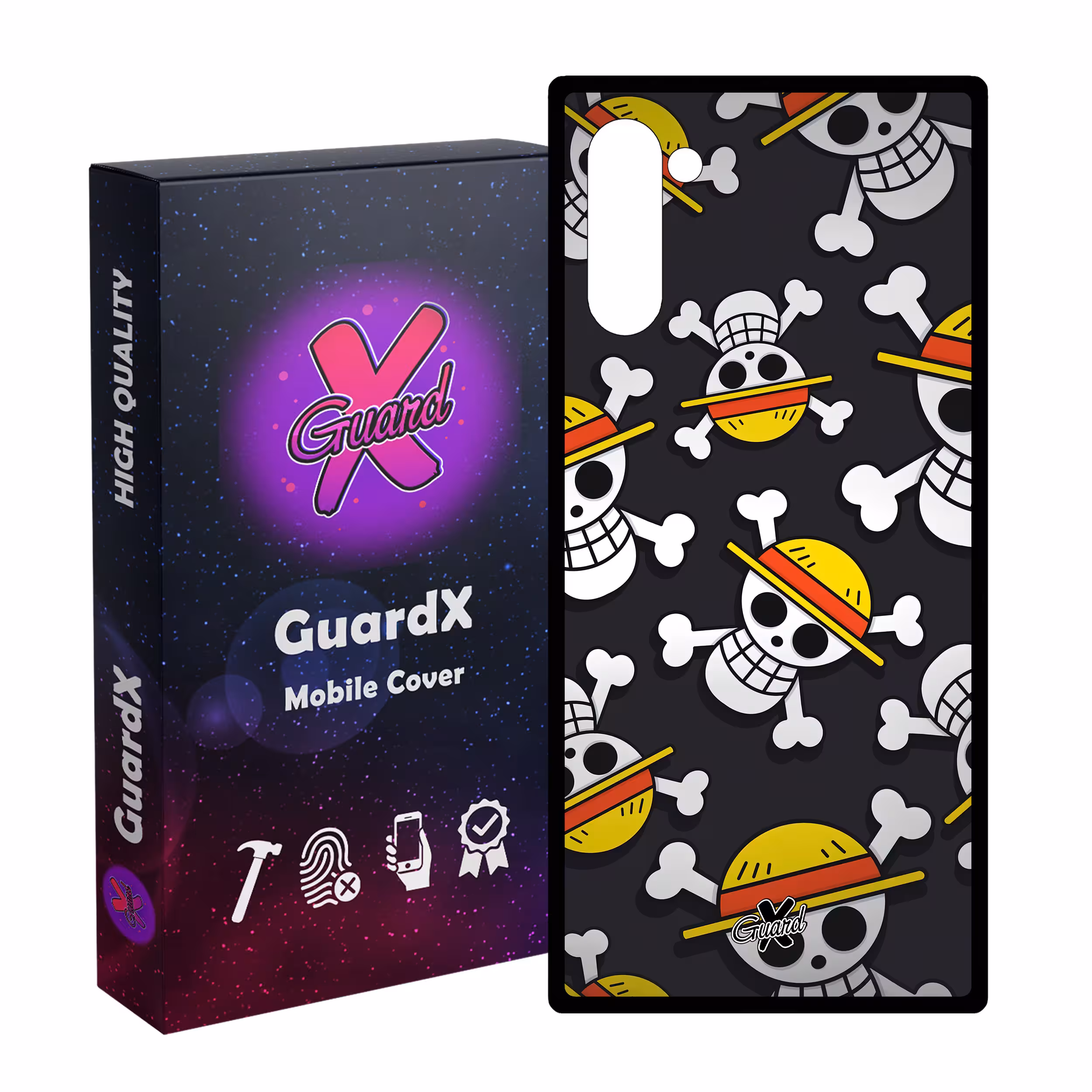 کاور گارد ایکس طرح One Piece Anime مدل Glass10507 مناسب برای گوشی موبایل سامسونگ Galaxy Note 10