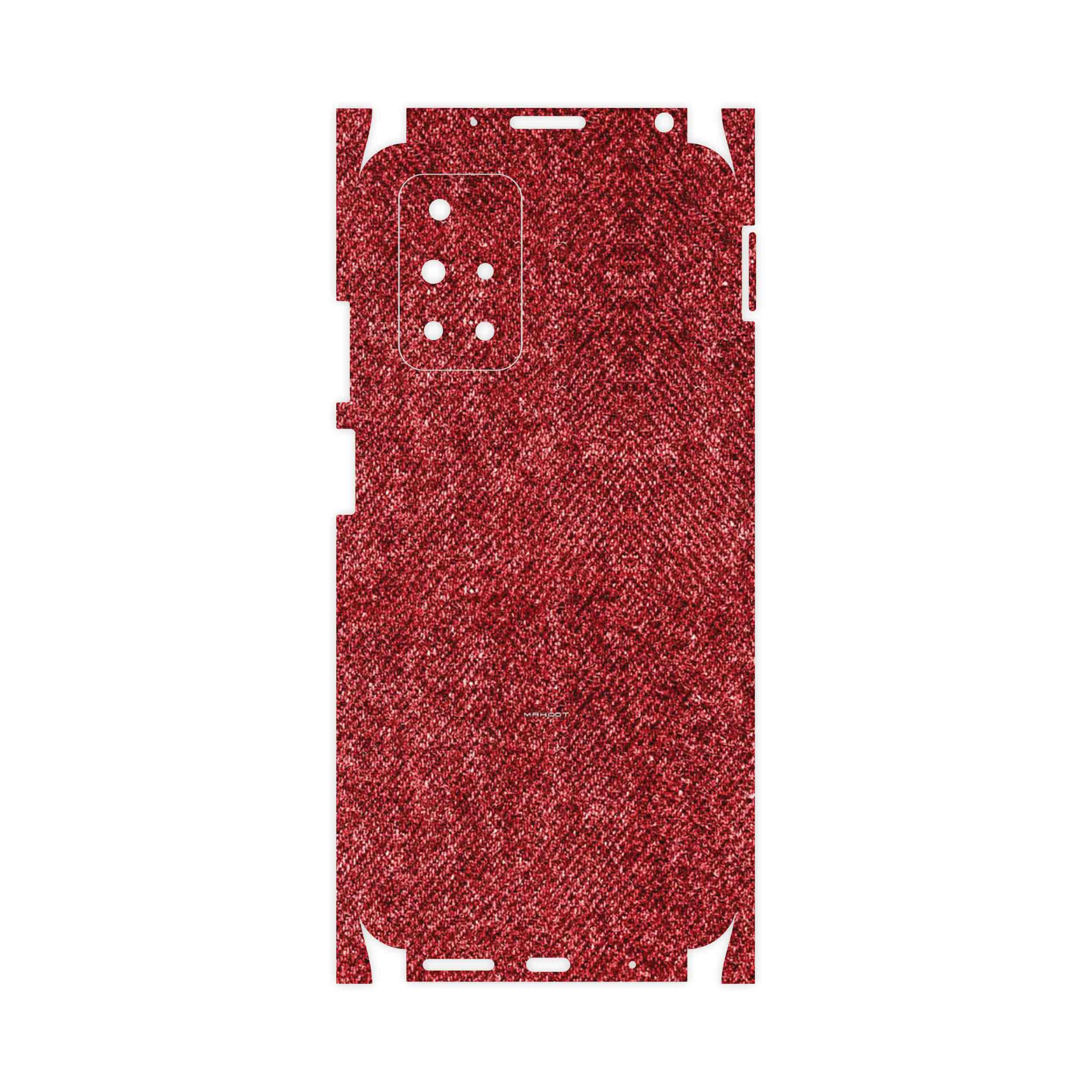 برچسب پوششی ماهوت مدل Fabric Texture 4-FullSkin مناسب برای گوشی موبایل شیائومی Redmi 10