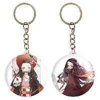 جاکلیدی خندالو مدل کامادو زنیتسو و کامادو نزوکو انیمه شیطان کش کد 1146811475 مجموعه 2 عددی