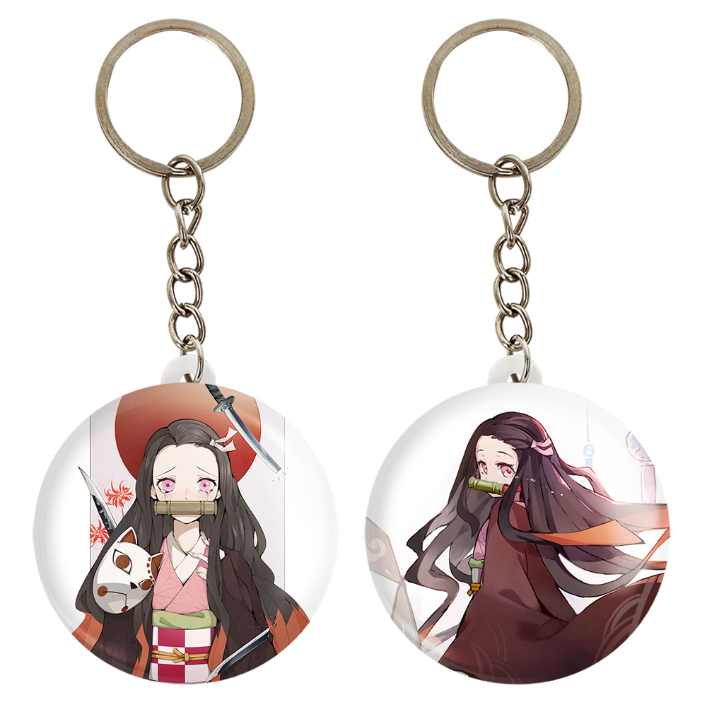 جاکلیدی خندالو مدل کامادو زنیتسو و کامادو نزوکو انیمه شیطان کش کد 1146811475 مجموعه 2 عددی