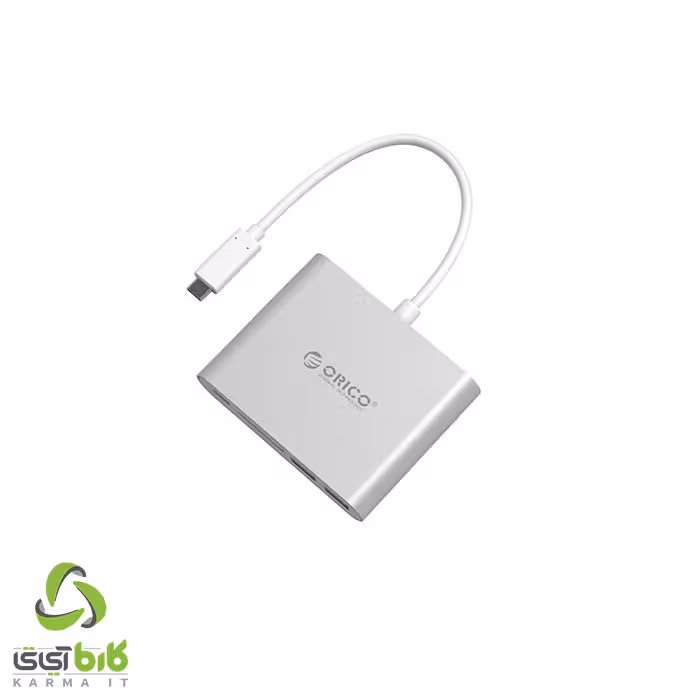 هاب Type-C چندکاره اوریکو با Reader مدل RCC2A - فروشگاه کارما آی‌تی