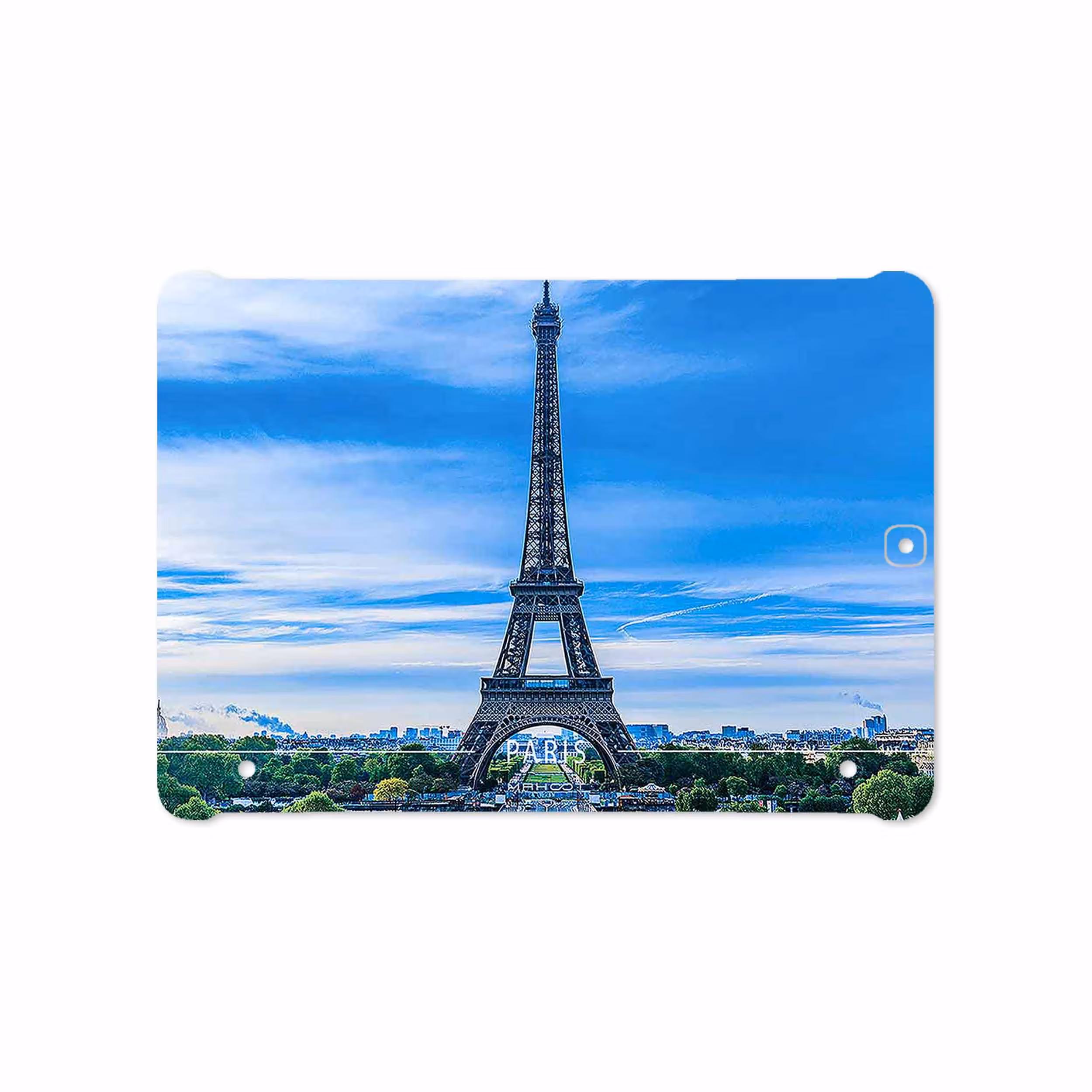 برچسب پوششی ماهوت مدل Paris City مناسب برای تبلت سامسونگ Galaxy Tab S2 9.7 2016 T819N