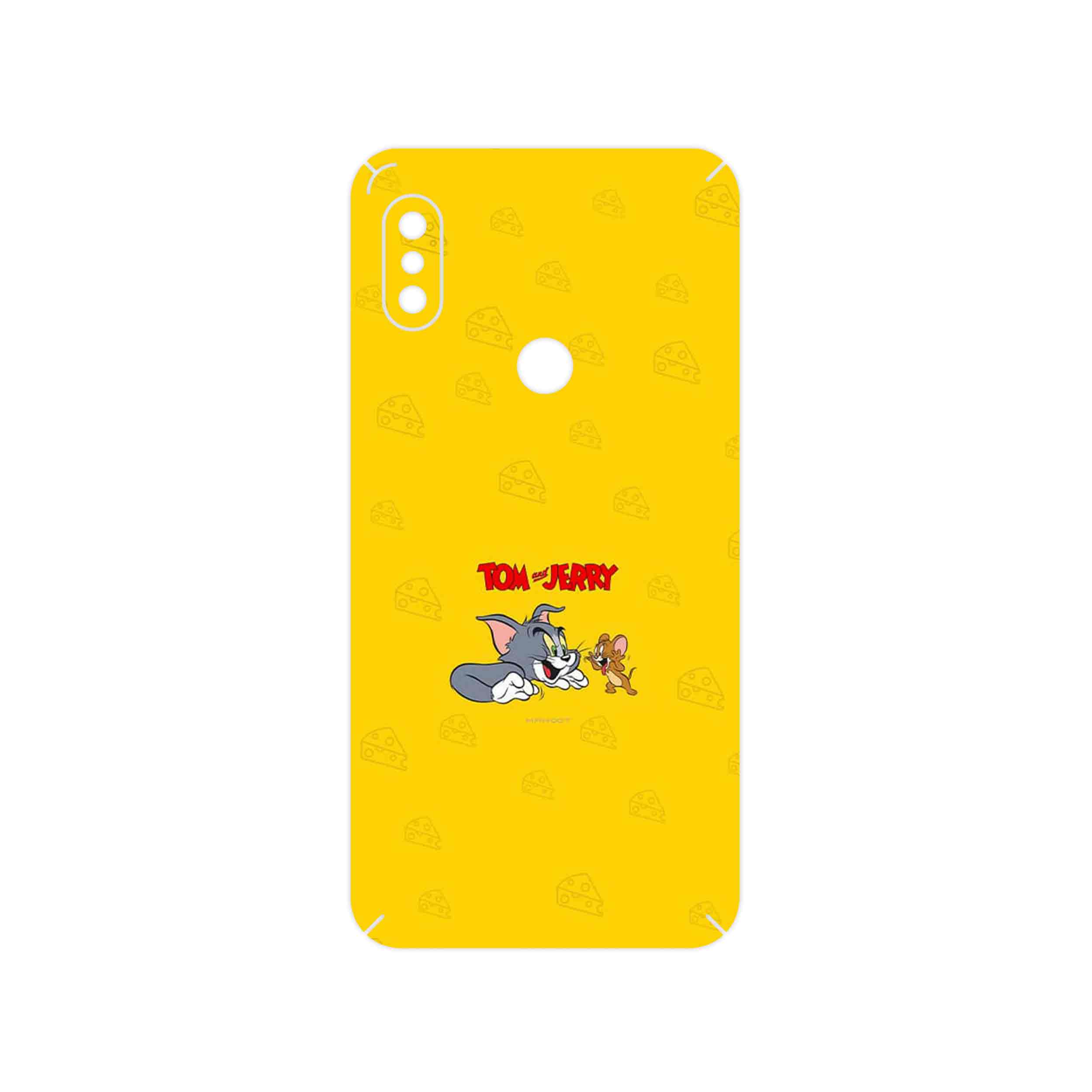 برچسب پوششی ماهوت مدل Tom and Jerry مناسب برای گوشی موبایل شیائومی Redmi Note 6 Pro
