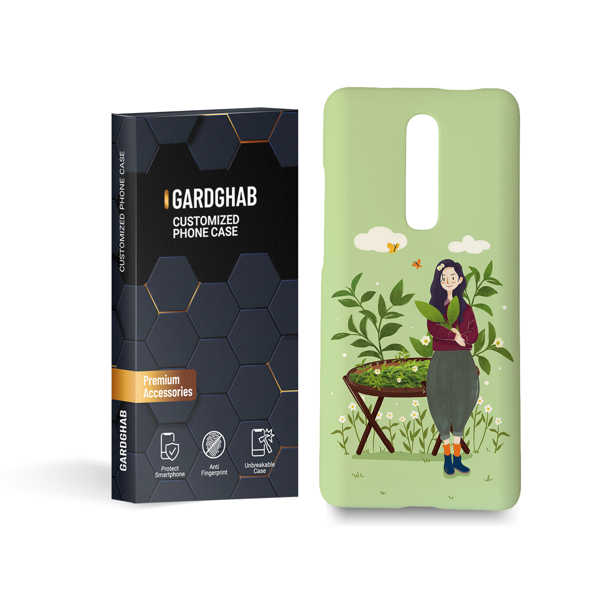 کاور گارد قاب مدل دخترانه مناسب برای گوشی موبایل شیائومیredmi k20 pro / k20 / 9t / 9t pro