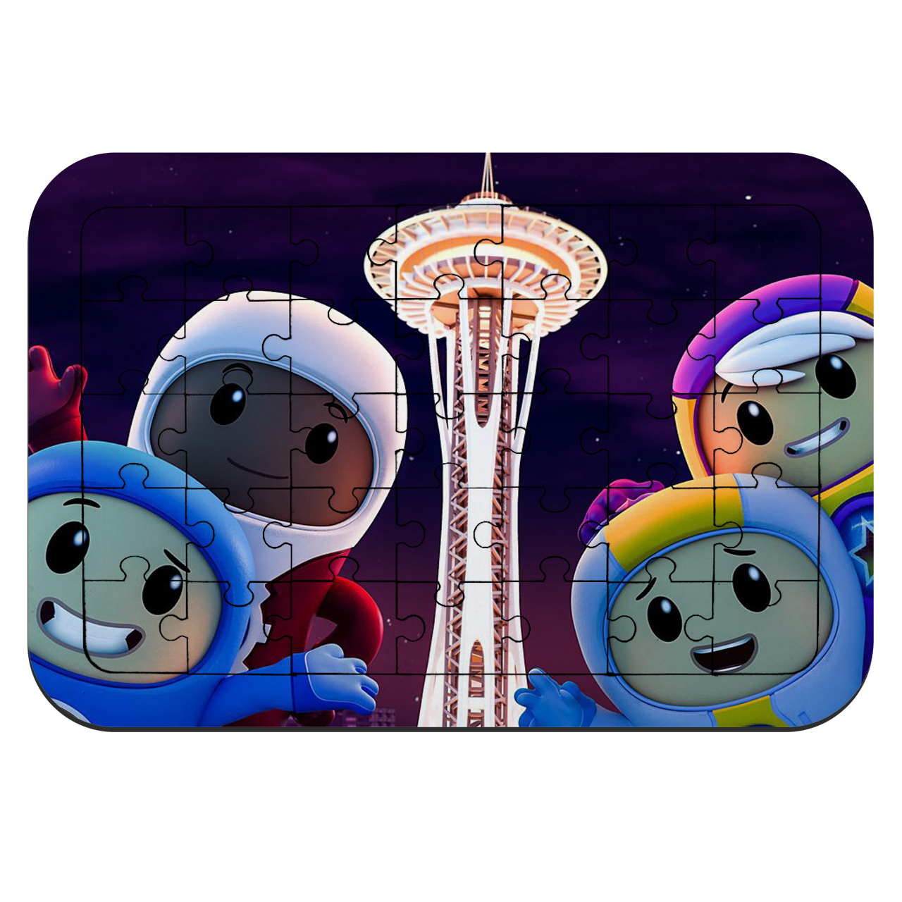 پازل 35 تکه طرح انیمیشن جت سواران مدل NI2126 