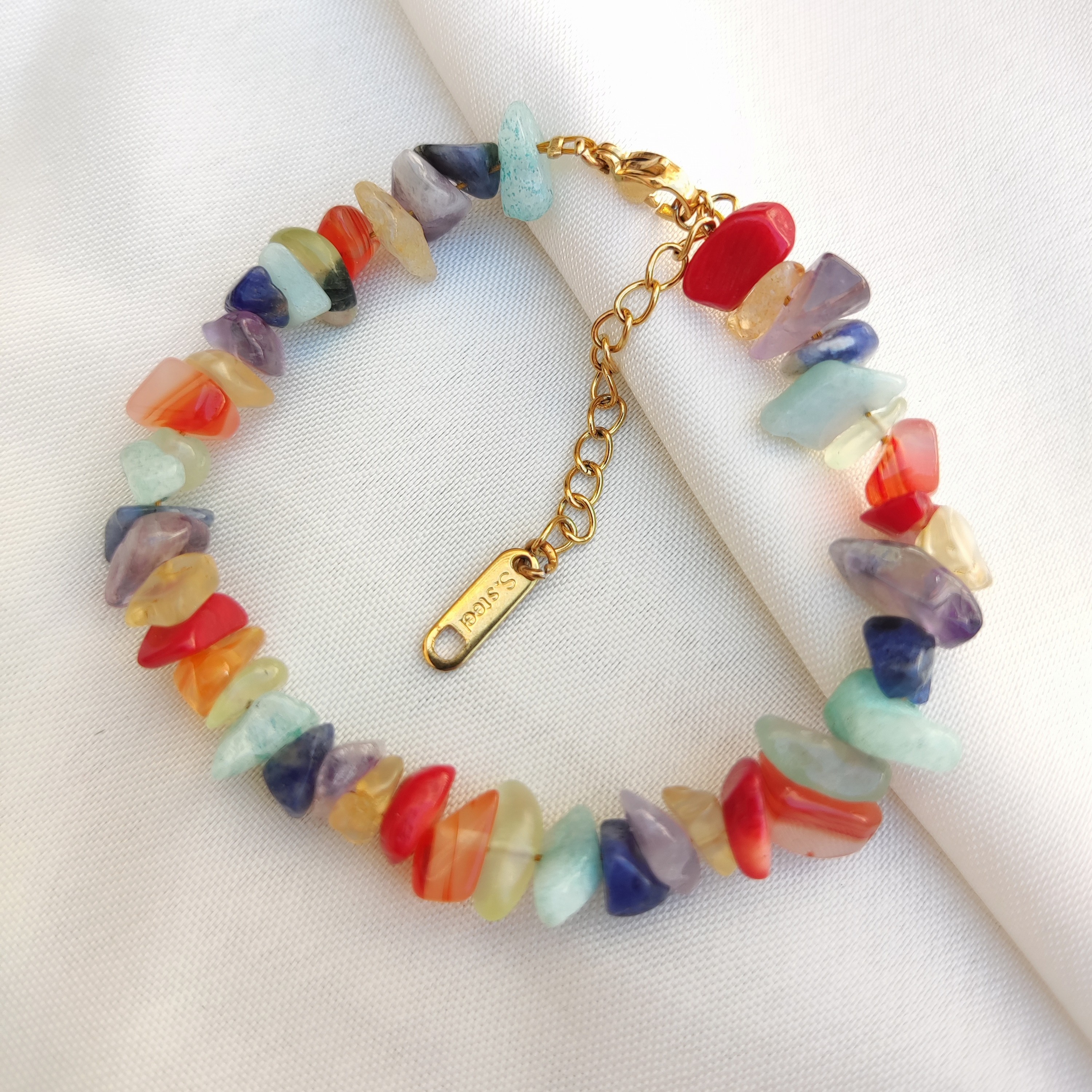 دستبند هفت سنگ کد 84 