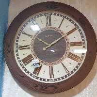 ساعت دیواری پلاستیکی گارنت با قاب پلاستیکی مدل 5215b