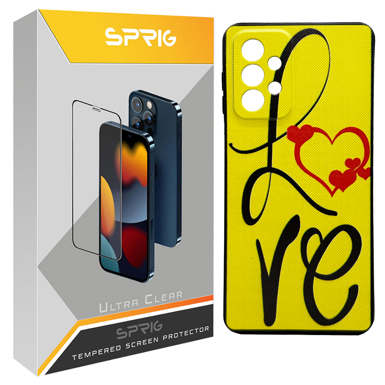 کاور اسپریگ طرح Love مدل SPCVR مناسب برای گوشی موبایل سامسونگ Galaxy A23 4G / A23 5G