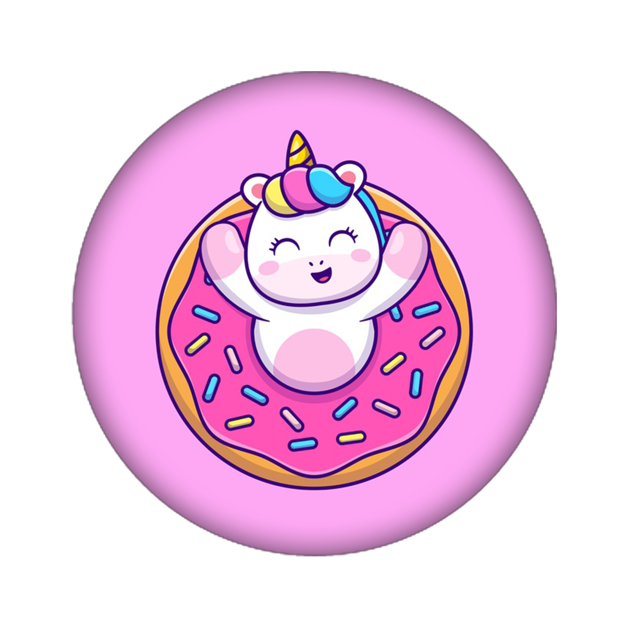 زیر لیوانی مدل یونیکورن کد 1736