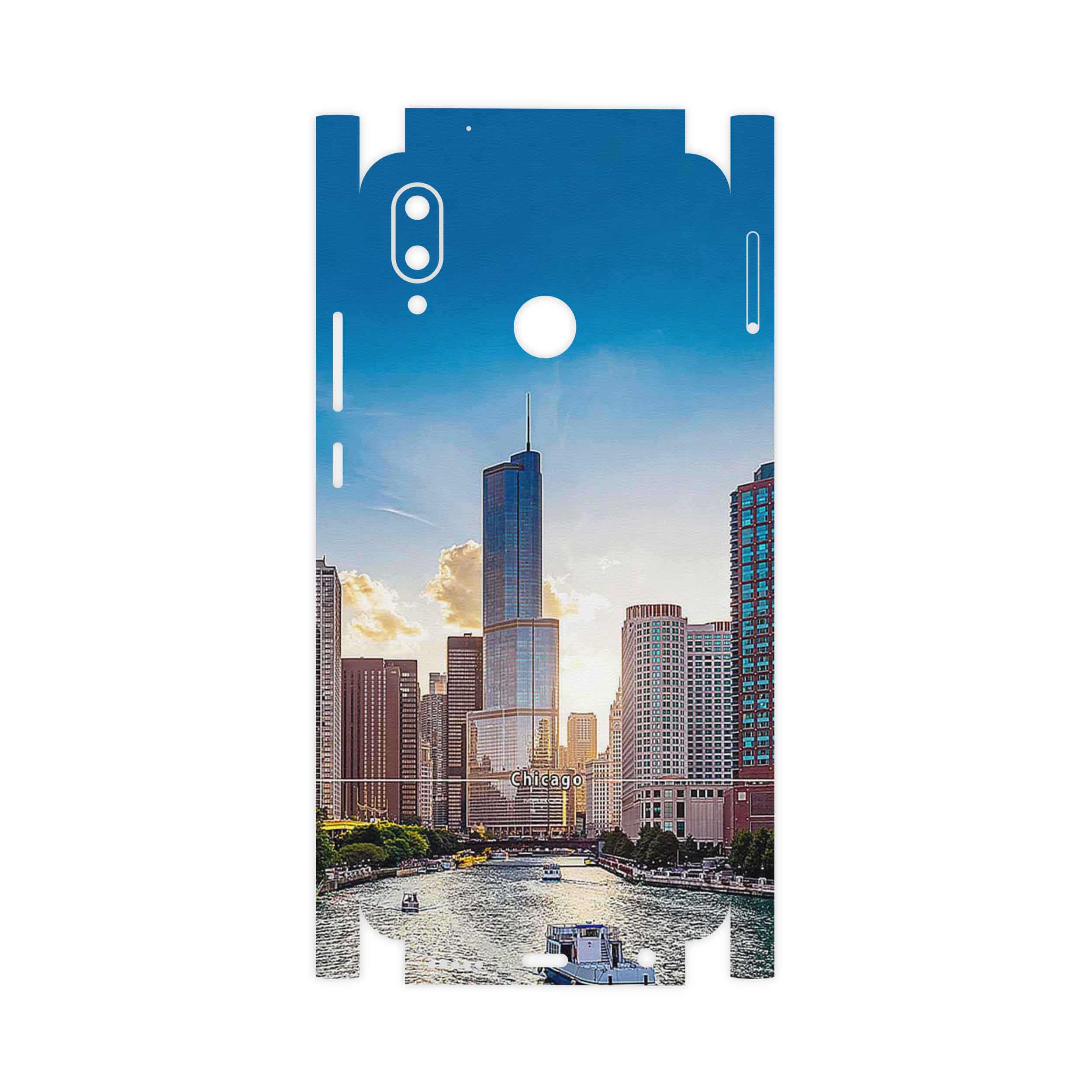 برچسب پوششی ماهوت مدل City of Chicago-FullSkin مناسب برای گوشی موبایل هوآوی Nova 3e
