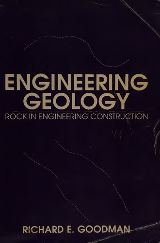 دانلود کتاب Engineering Geology Rock In Engineering Construction, 1993 - دانلود کتاب های دانشگاهی