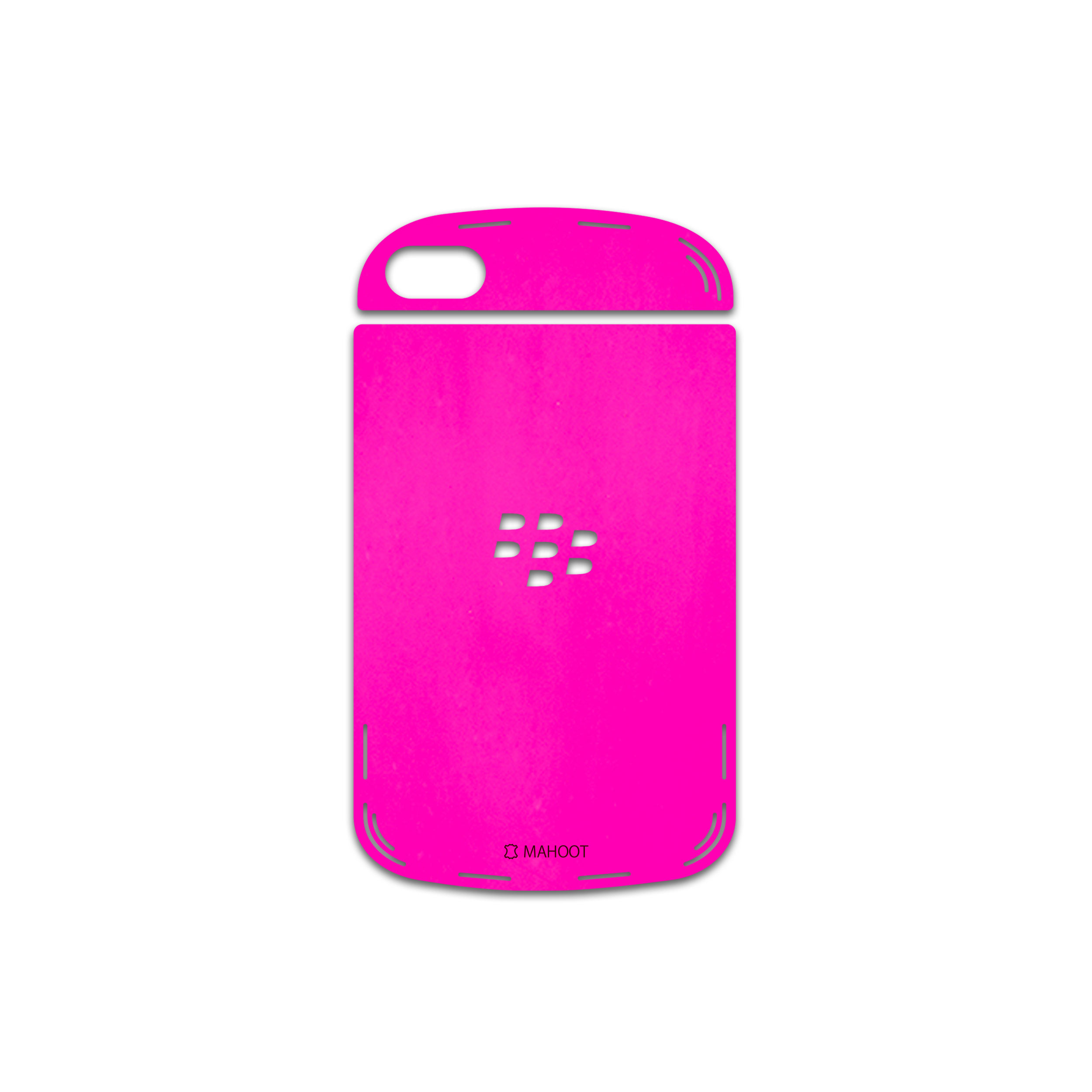 برچسب پوششی ماهوت مدل Phosphorus-Pink مناسب برای گوشی موبایل بلک بری Q10
