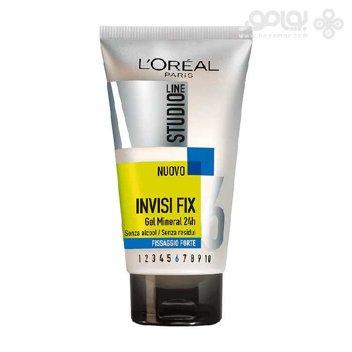 ژل مو حالت دهنده لورال استودیو لاین مدل INVISI FIX شماره 6