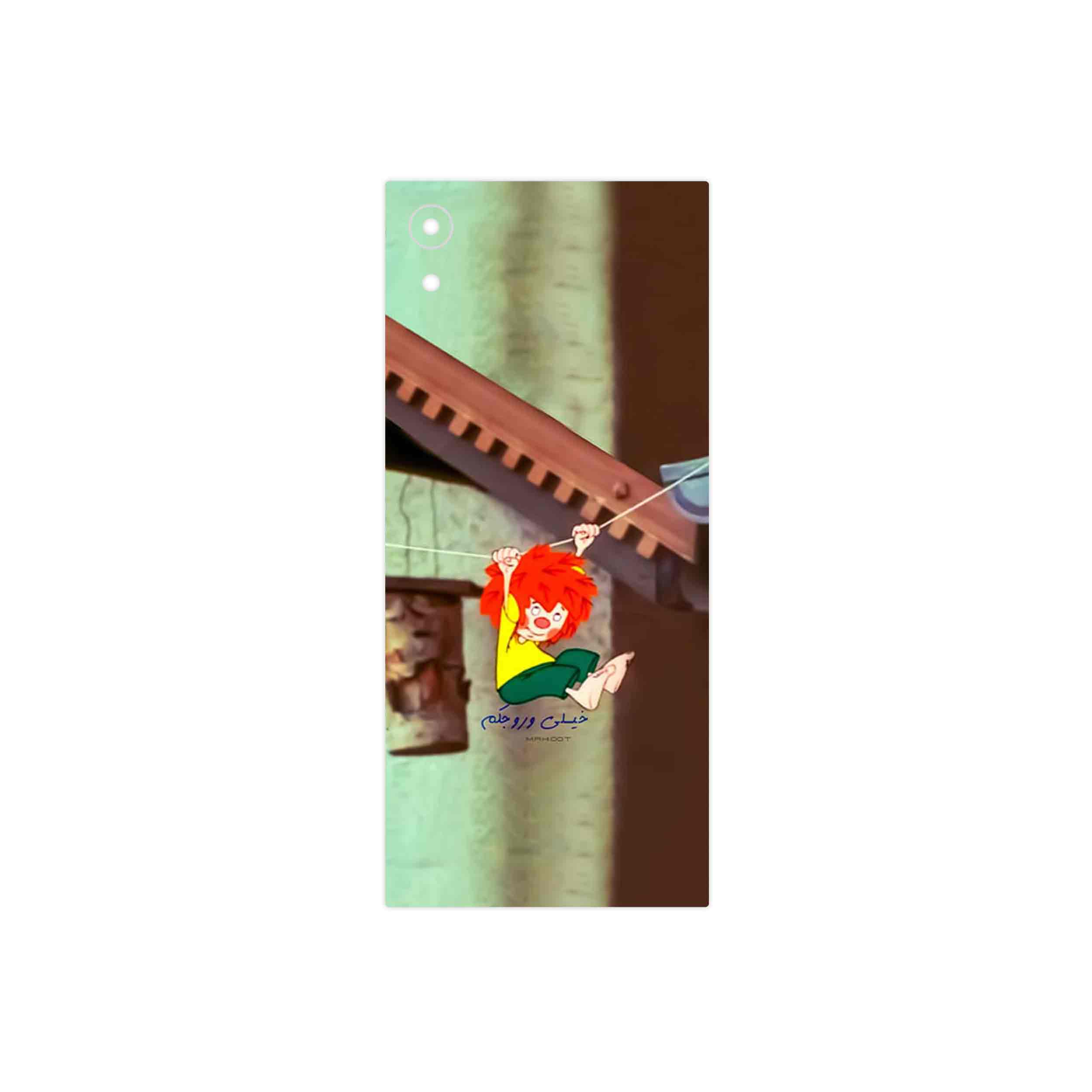 برچسب پوششی ماهوت مدل Meister Eder und sein Pumuckl مناسب برای گوشی موبایل سونی Xperia XA1